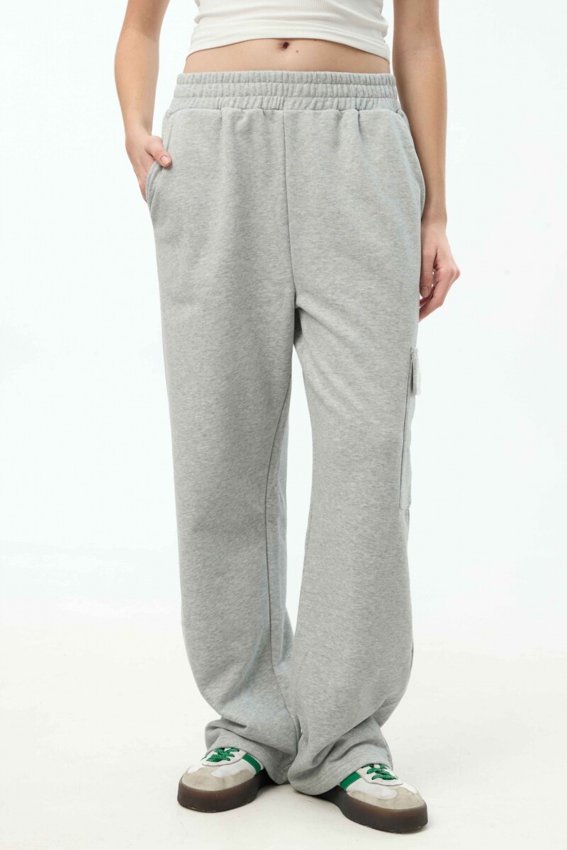 Pantalón Federica - Gris Melange 