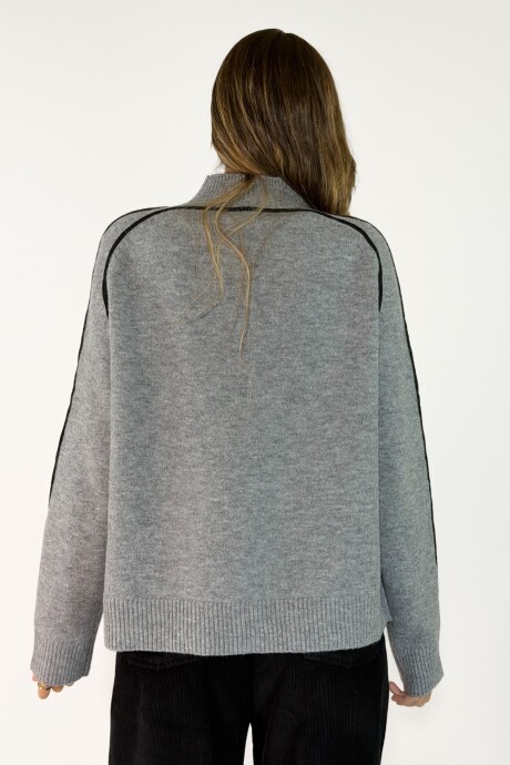 SWEATER INDO Gris