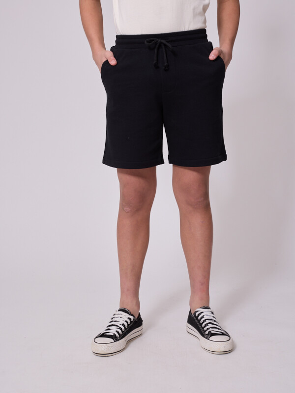 BERMUDA FELPA MATRINS26 TEEN RUSTY Negro