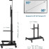 Soporte De Tv C/ruedas Pantallas De 55 A 85!!! Soporte De Tv C/ruedas Pantallas De 55 A 85!!!