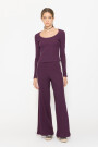 PANTALON SOPHIE Bordo