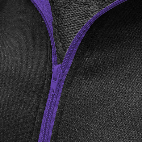 Conjunto Deportivo Expert Pantalón Campera Para Dama Negro-violeta