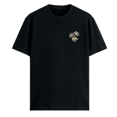 Remera Quiksilver Evo Learning From Nature Negro