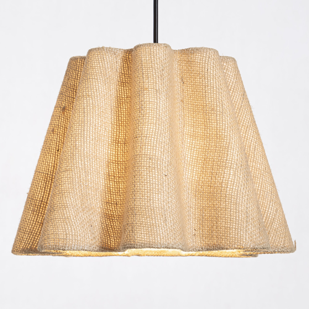 LÁMPARA DE TECHO AKANA NATURAL/BEIGE YUTE RSFCM01JD