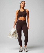 Leggings Define PowerHold High-Waisted 7/8 Mujer Cacao
