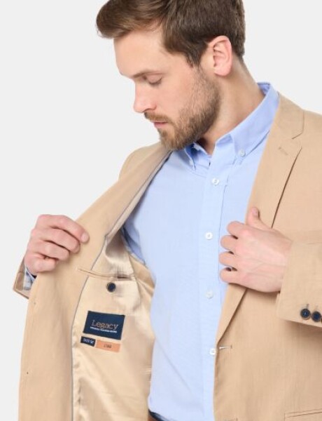 SACO DE LINO Beige