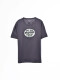 REMERA OVER FAST GRIS OSCURO
