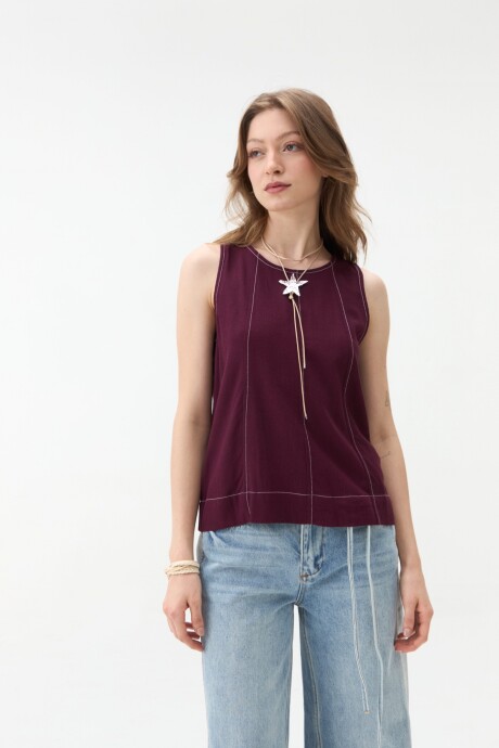 MUSCULOSA RAIZA Bordó