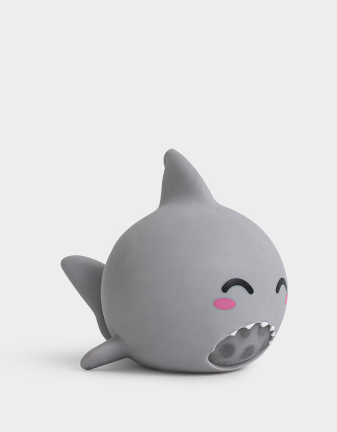 Lúdico Squishy Tiburón - Gris Claro