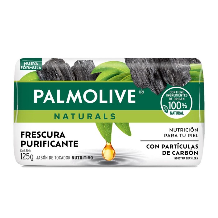 PALMOLIVE JABON NATURAL CHARCOAL 125 GR. única