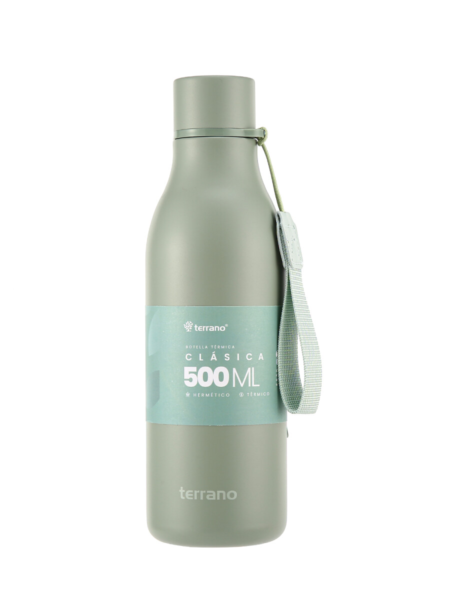 Botella Térmica Clásica - Oliva 