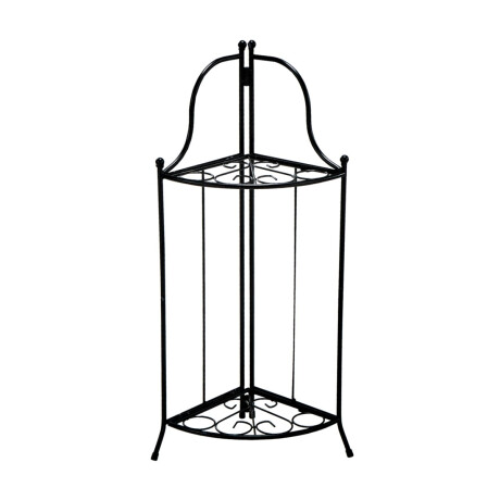 Rack de metal esquinero para plantas Rack de metal esquinero para plantas