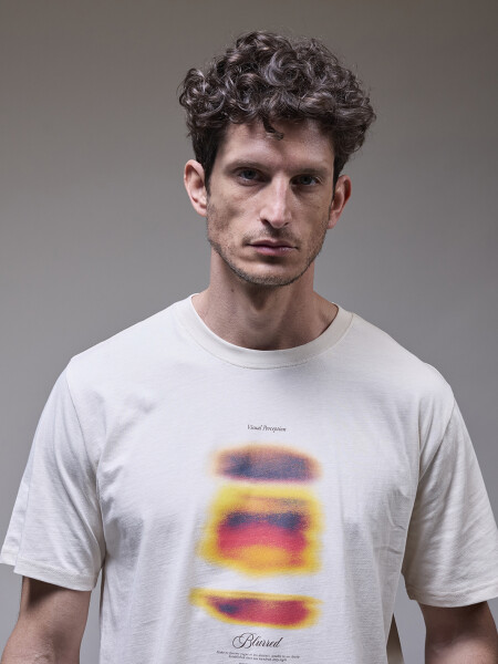 T-SHIRT BLURRED NUBE MEL