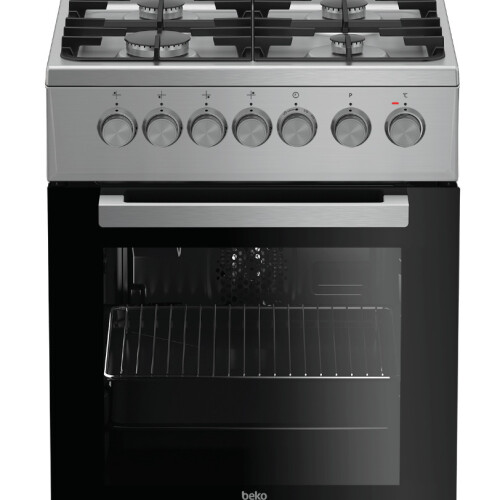 Cocina A Gas C/Horno Electrico Inox Beko Mod. FSE52130DX Cocina A Gas C/Horno Electrico Inox Beko Mod. FSE52130DX