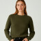 Sweater Pelai Verde Oliva Oscuro