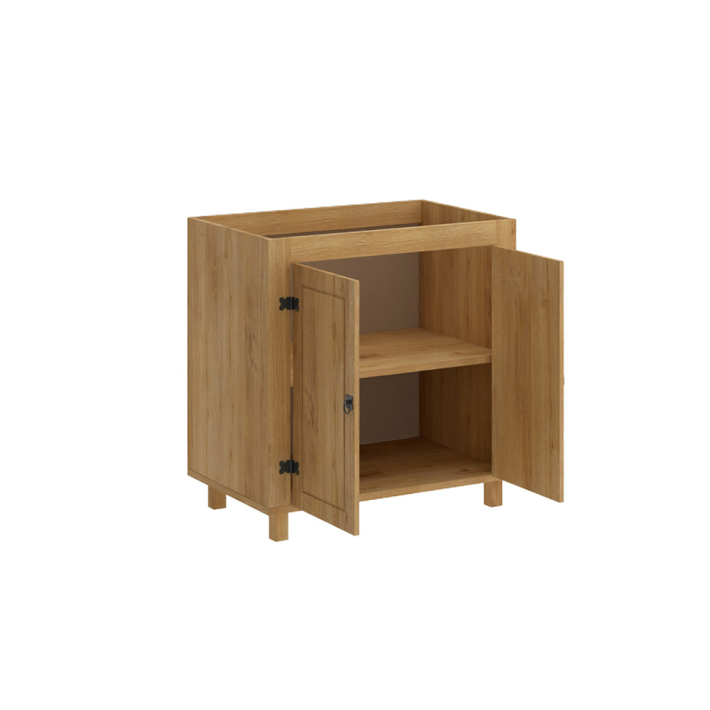 Bajo mesada 2 puertas - Linea Mexicana Natural