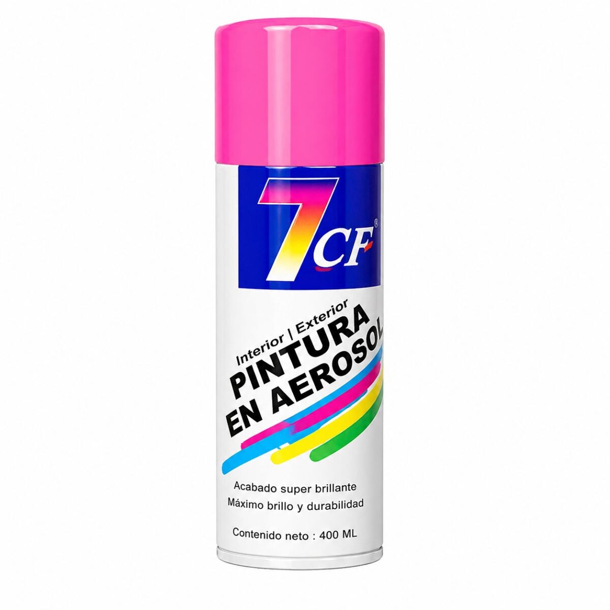 ESMALTE AEROSOL BRILLANTE 7CF 400ml. - Rosado Peach Red 30 