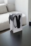 Bolsa cartulina 10x05x15 cm PLATA
