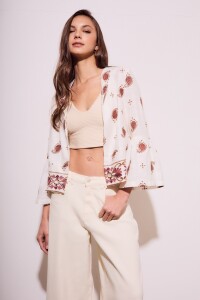 Blusa Bordada Print