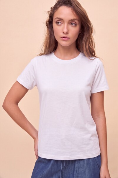 REMERA VACATION Blanco