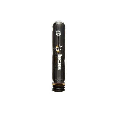 Crep Protect Laces Round - Black/white Black