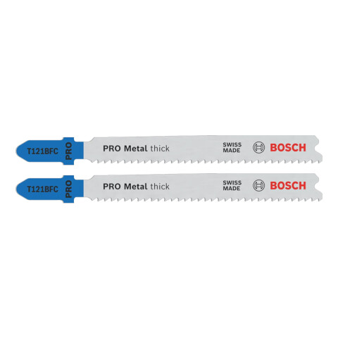 2 hojas para caladora corte rápido metal Pro Bosch BS3417
