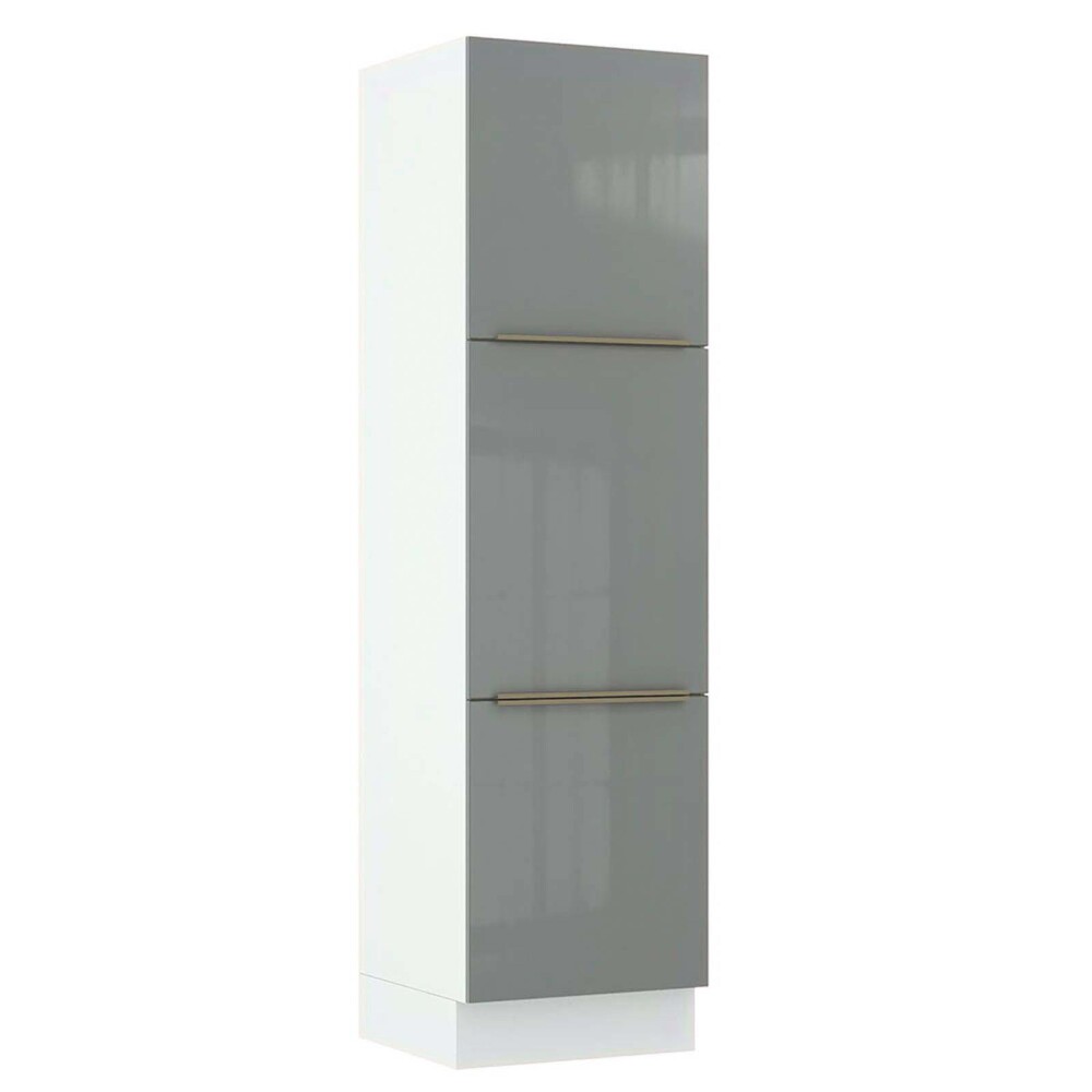 ARMARIO DE COCINA 60 CM MDP-Y-VIDRIO BLANCO LUX