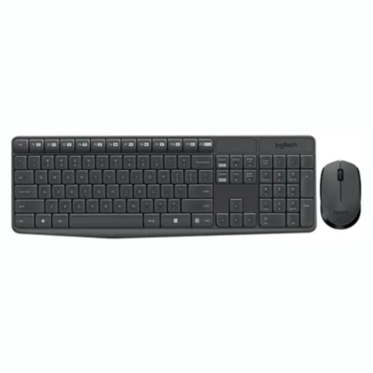 Teclado Inalámbrico LOGITECH MK235 + Mouse Inalámbrico - Black 