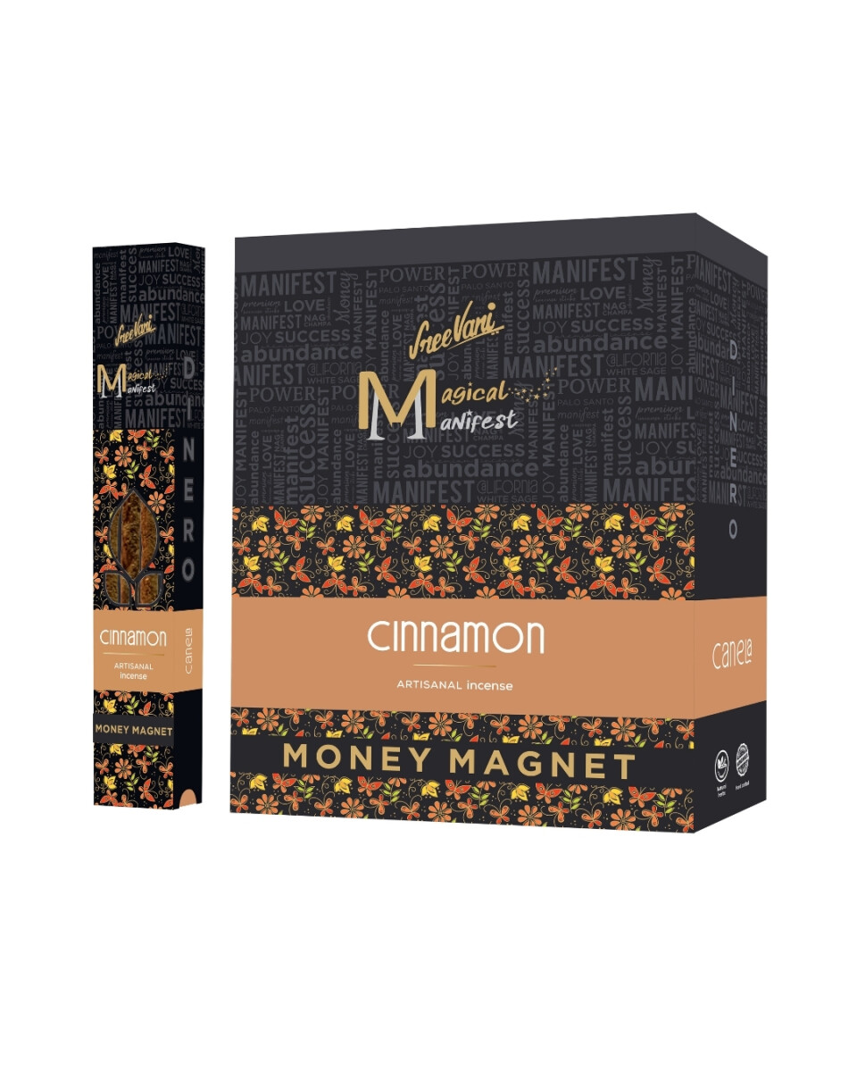 INCIENSO SREE VANI MANIFIESTO 30 GR X12 - Canela 