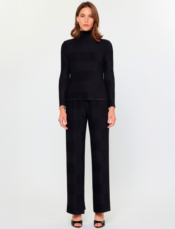 Palazzo Plisado NEGRO