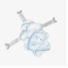 Reposera baño universal estampada KIKKABOO Nubo SHELL AZUL