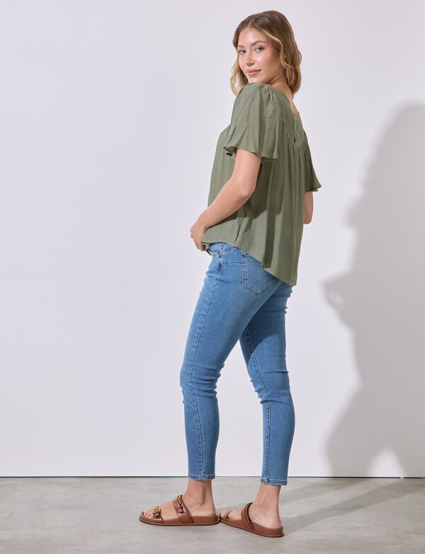 Blusa Puntilla VERDE