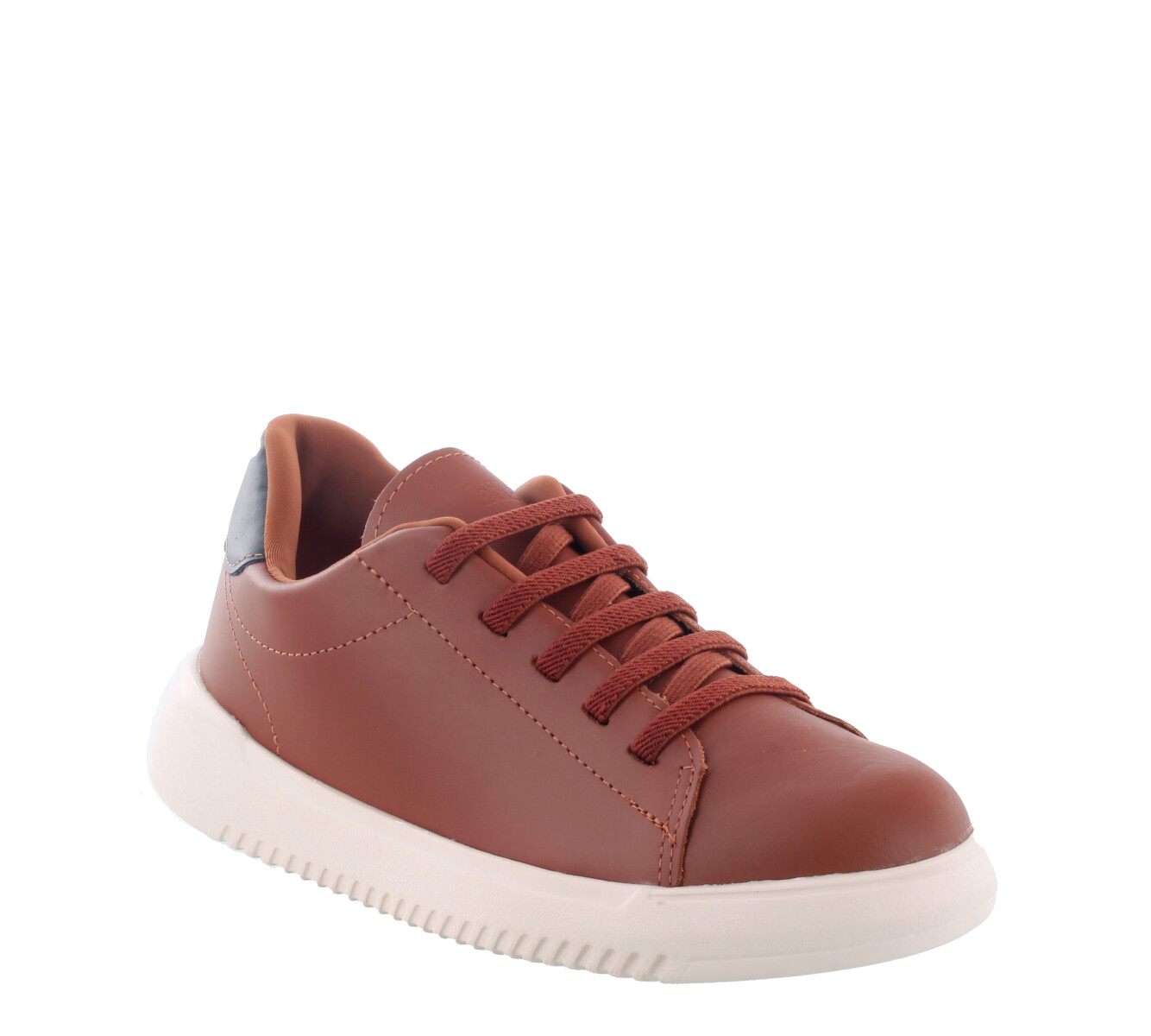 Championes Infantiles Bibi New Way - Marrón Caramelo - Azul Marino 