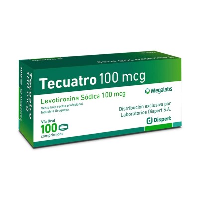Tecuatro 100 Mcg. 100 Comp. Tecuatro 100 Mcg. 100 Comp.