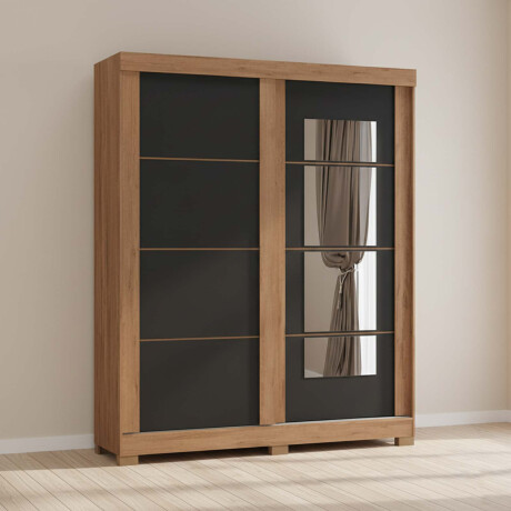 PLACARD MONTANA-F 2 PUERTAS MDP NATURAL-BEIGE