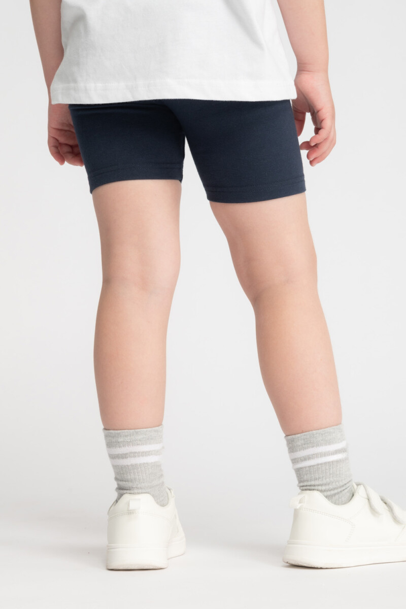 Leggings cortas Azul