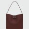LONGCHAMP - LE ROSEAU, BOLSO HOBO DE HOMBRO, M Bordó