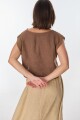 Blusa Aster Chocolate