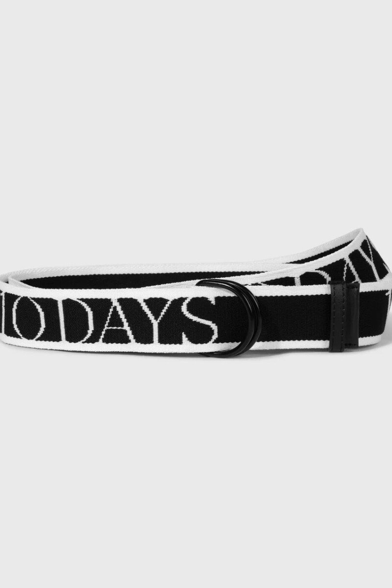 LOGO BELT Negro
