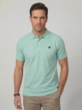 REMERA POLO CLIFTON VERDE AGUA
