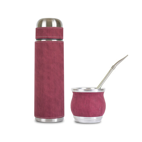 KIT MATERO SPHERE BORDEAUX TEXTURADO