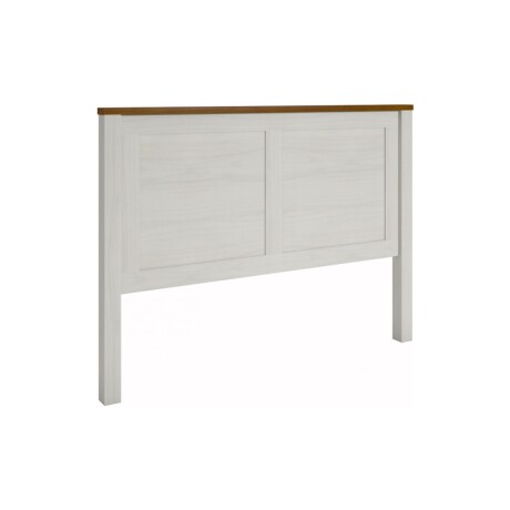 Respaldo 2 Plazas Topazio Blanco-miel 1.60 Respaldo 2 Plazas Topazio Blanco-miel 1.60
