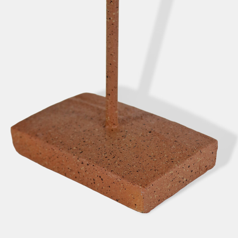 FIGURA CERAMICA MASCARA C/BASE 21X10X43.50CM Unica