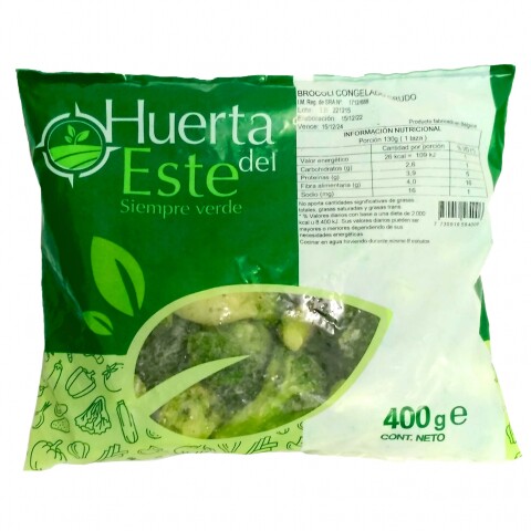 Brocoli 400g Huerta Del Este Brocoli 400g Huerta Del Este