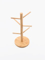 SOPORTE DE TAZAS BEIGE (V)