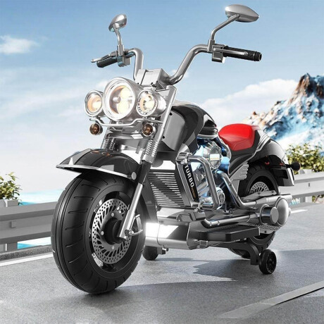 Moto A Batería Chopper Retro Infantil C/Luz Sonido Moto A Batería Chopper Retro Infantil C/Luz Sonido