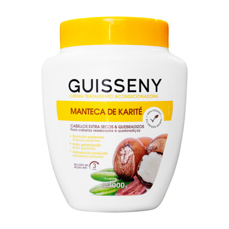 CREMA DE TRAT. GUISSENY 1 KG MANTECA DE KARITE CREMA DE TRAT. GUISSENY 1 KG MANTECA DE KARITE