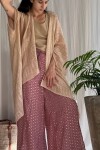Pantalón Bruma Rosa con dorado