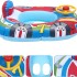 Salvavidas Inflable Flotador Auto Volante Niños Piscina Salvavidas Inflable Flotador Auto Volante Niños Piscina