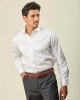 Camisa Verelli Vestir Algodón Manga Larga Blanca PinPoint